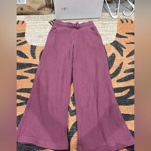GAP Mauve Waffle Knit Pants